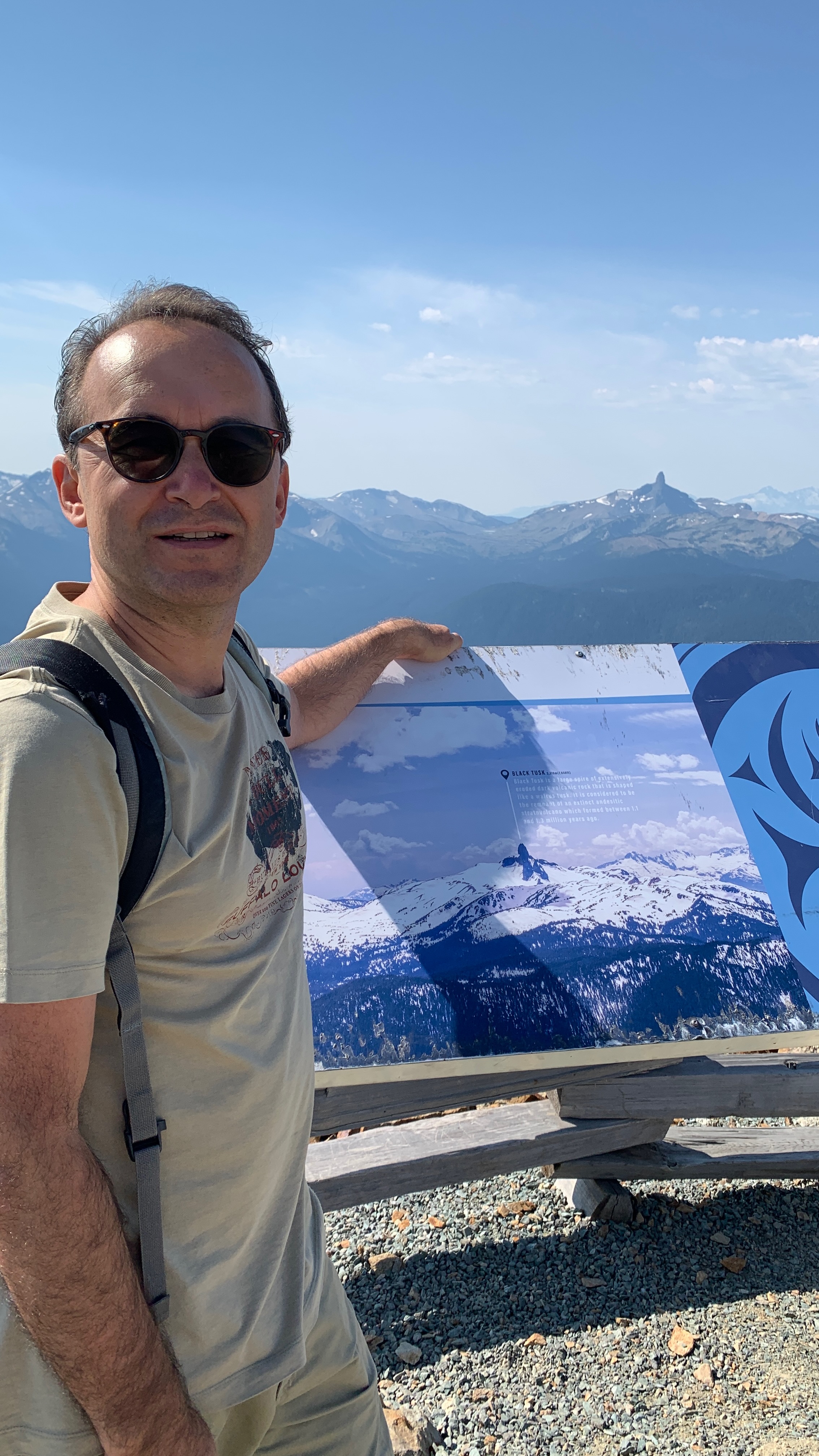 The Black Tusk. Considered to be the remnant of an extinct andesitic stratovolcano which formed between about 1.3 and 1.1 million years ago.