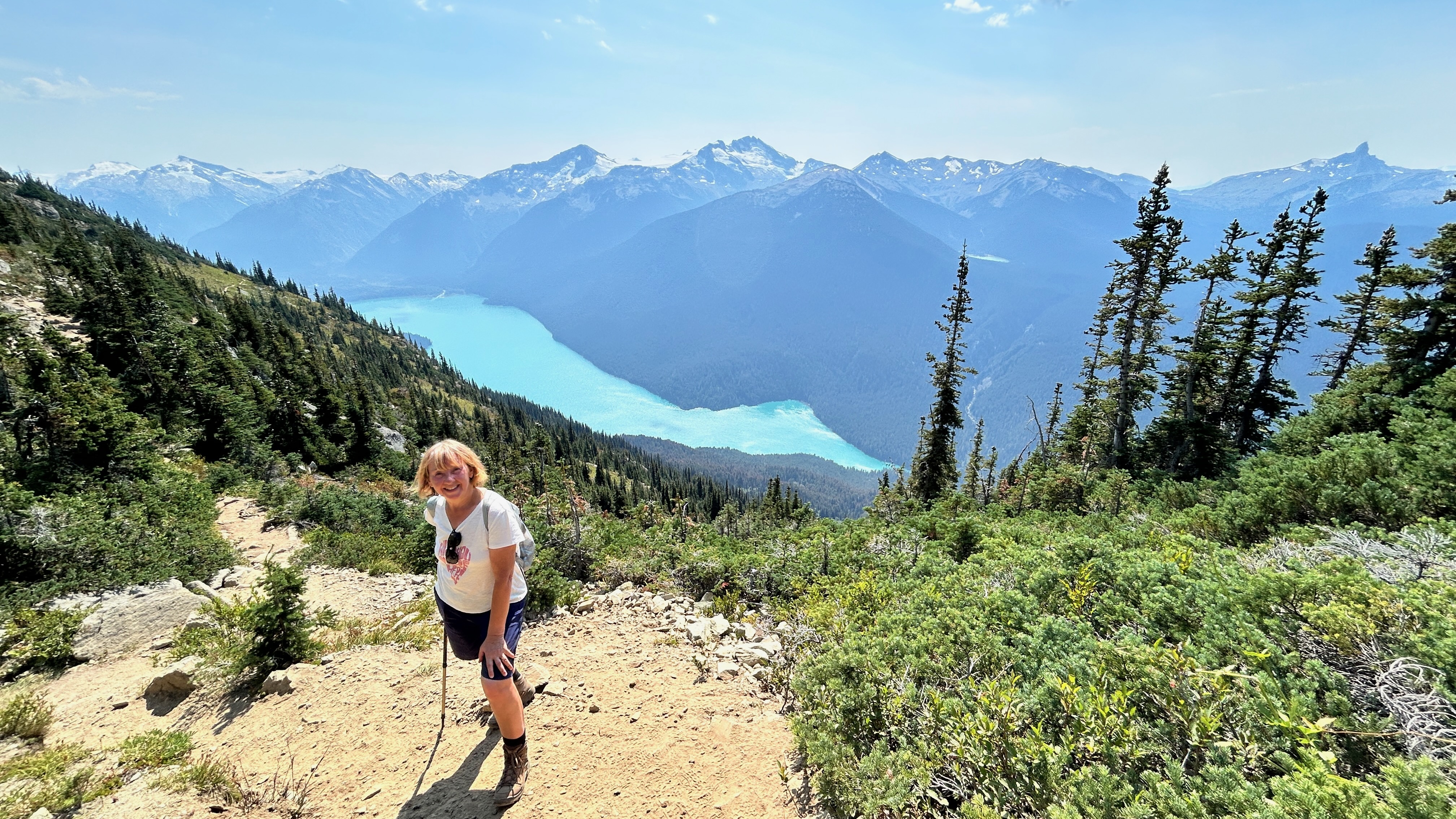 Cheakamus Lake from High Note trail